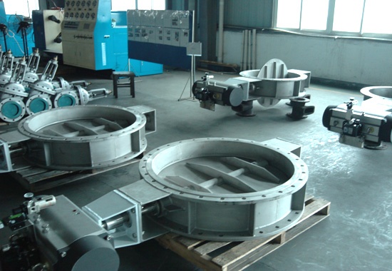 Welded butterfly valve